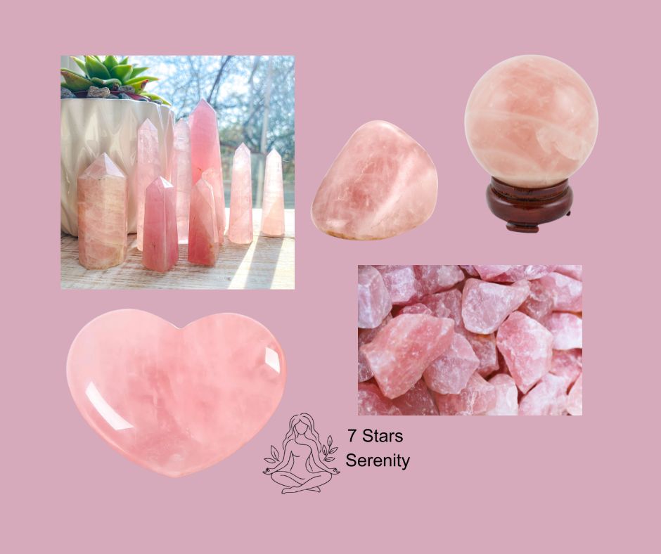 Rose Quartz crystal – pink healing stone for love and heart chakra
