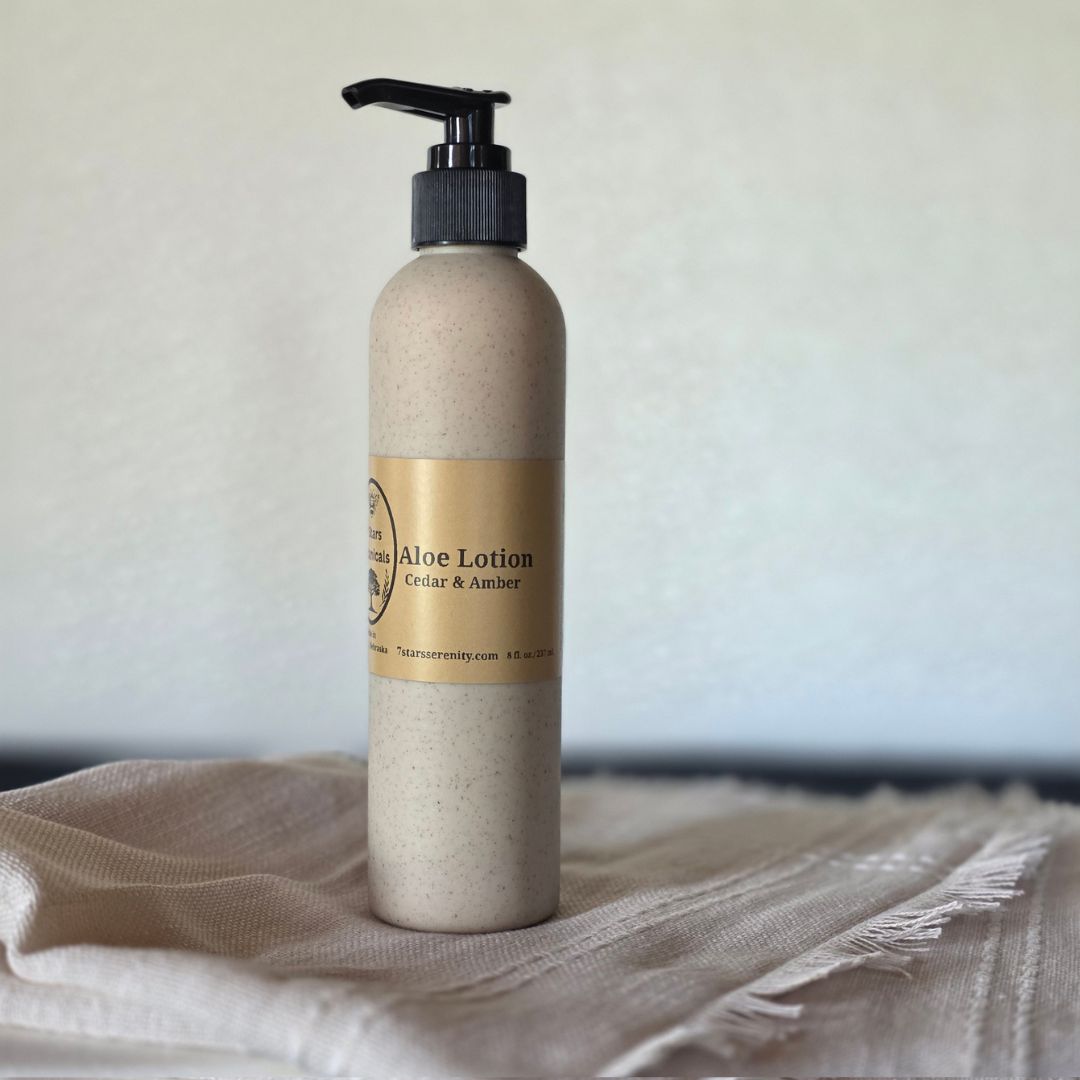 Cedar & Amber Aloe Lotion
