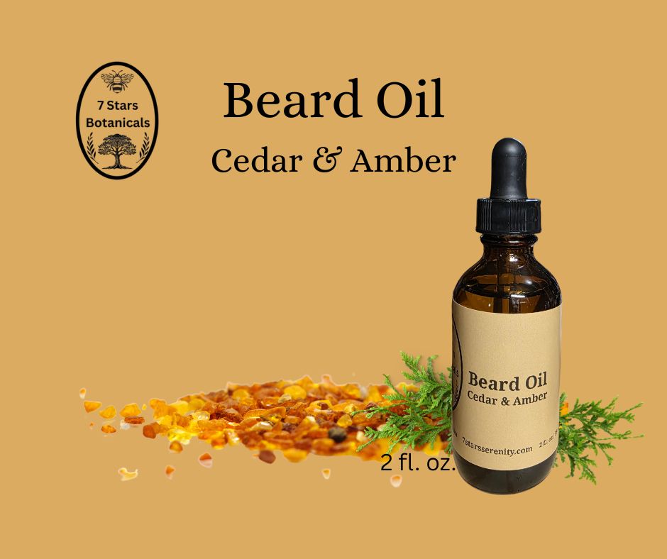 Cedar & Amber Beard Oil 2 fl. oz.