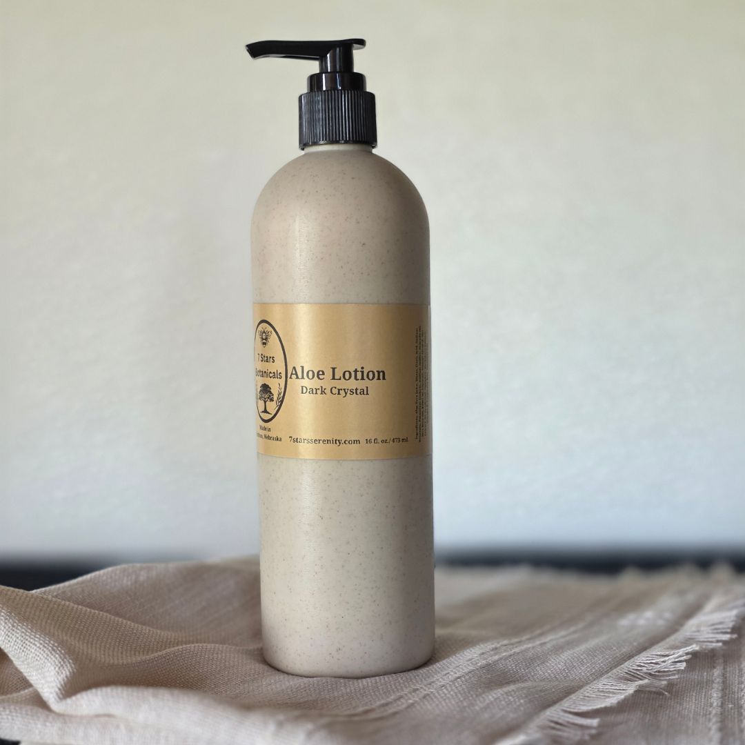 Dark Crystal Aloe Lotion