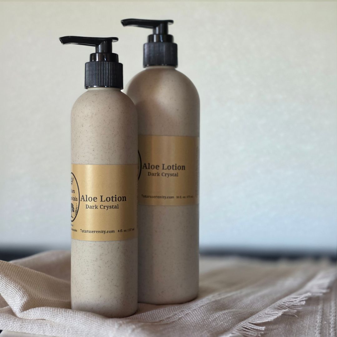Dark Crystal Aloe Lotion