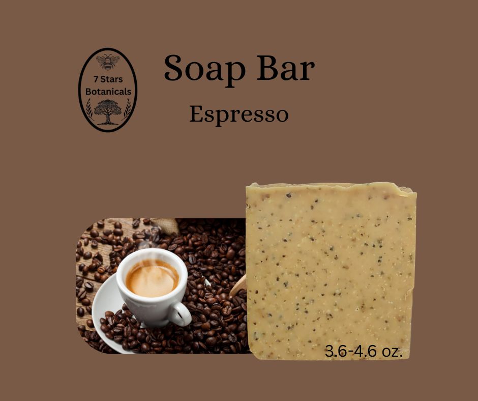 Espresso Coffee Scrub Soap Bar