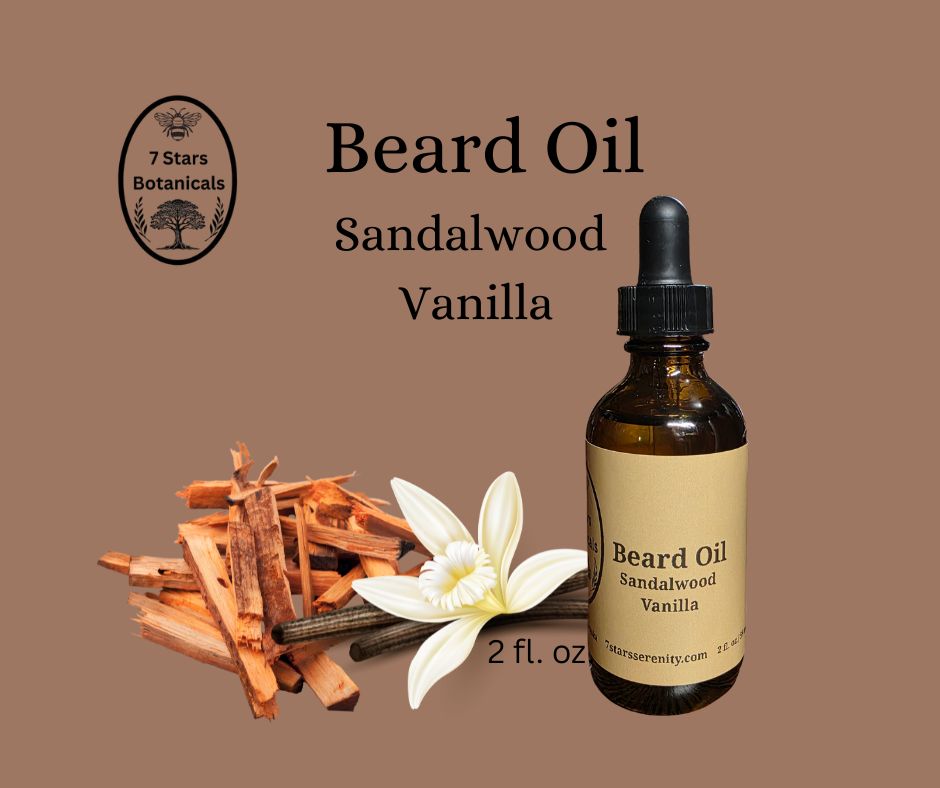 Sandalwood Vanilla Beard Oil