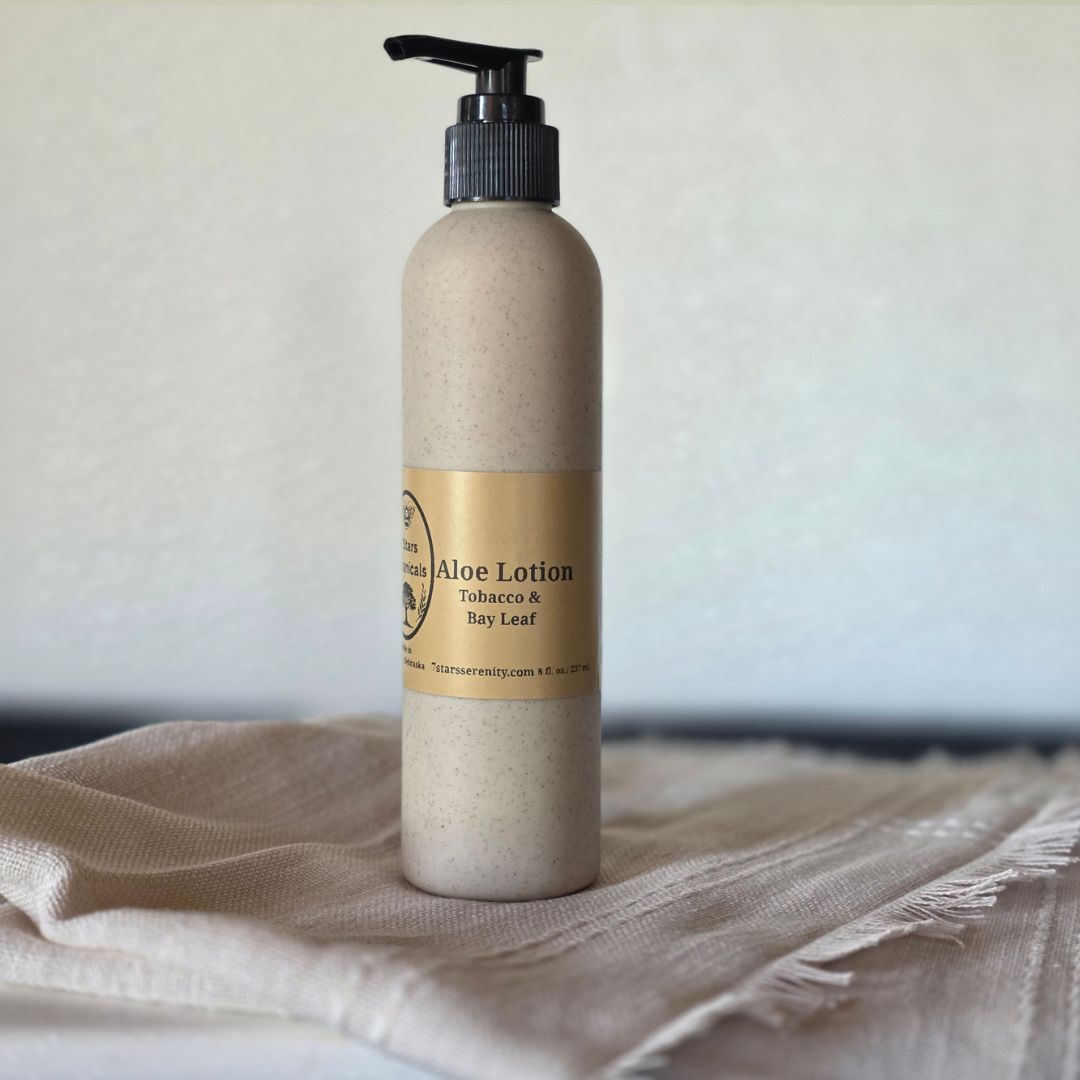 Tobacco & Bay Leaf Aloe Lotion