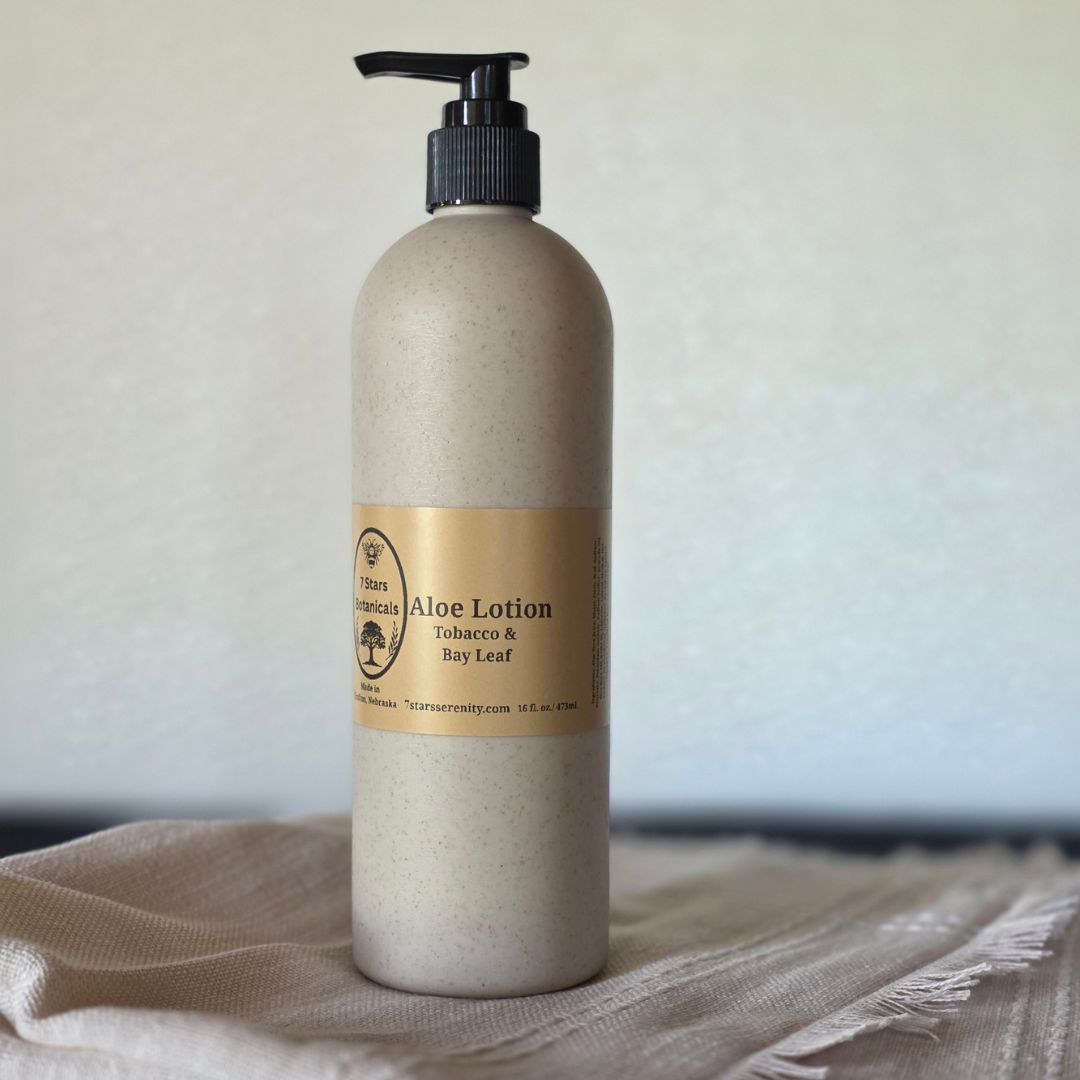 Tobacco & Bay Leaf Aloe Lotion