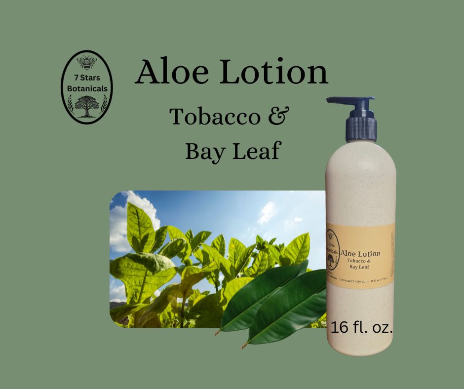 Tobacco & Bay Leaf Aloe Lotion 16 fl. oz.