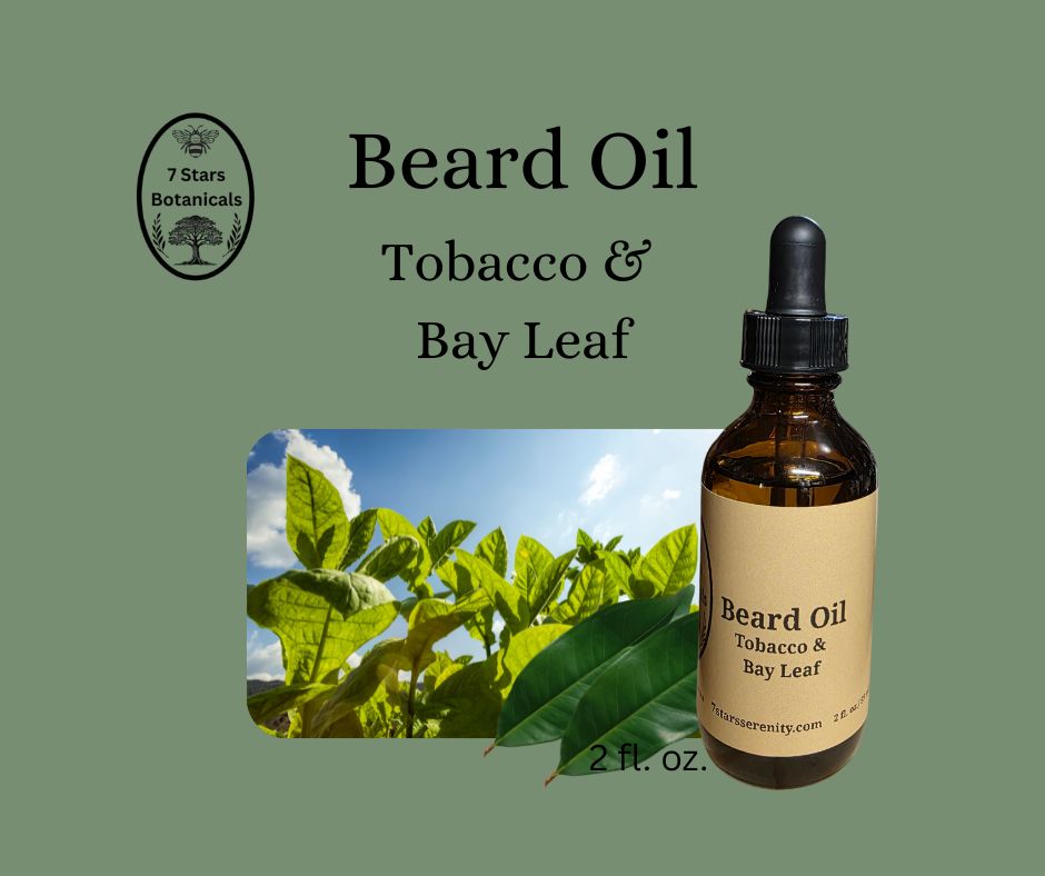 Tobacco & Bay Leaf Beard Oil 2 fl. oz.